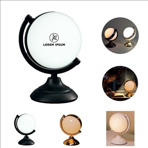 Rotating Globe Desk Lamp LED Night Light